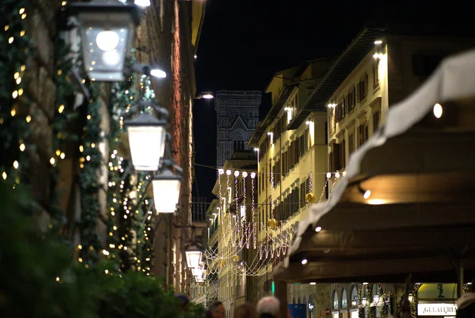 Florence at night