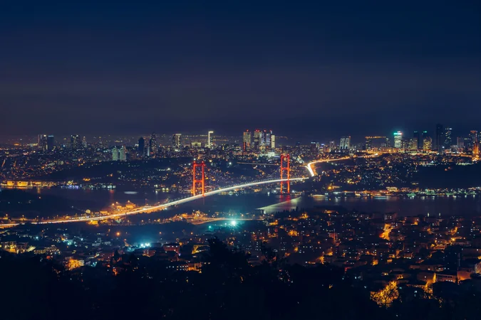 Istanbul at night