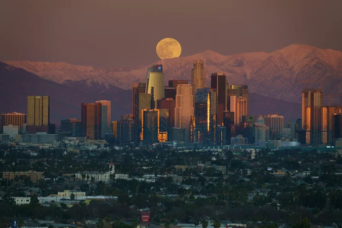 Los Angeles at night